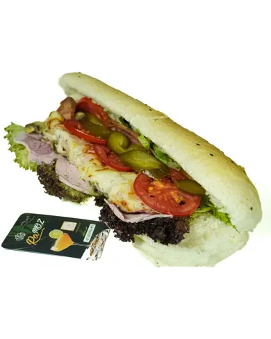 ساندویج ژامبون تنوری